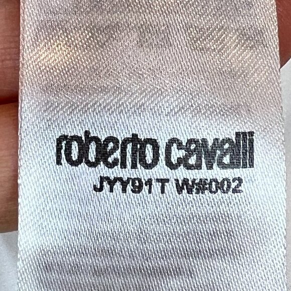 Roberto Cavalli Tank Top Leopard Animal Print Mesh Small - Picture 11 of 16